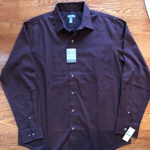 Van Heusen Men’s Maroon Dress Shirt